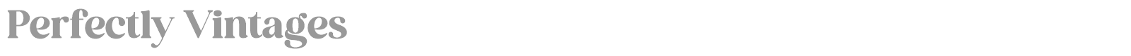 Perfectly Vintages font preview